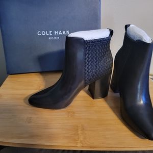 Cole Haan Aylin Bootie- Size 8- Black Leather